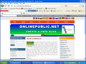 Free blog hosting 