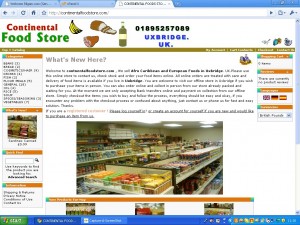 Continental Food Store Uxbridge UK